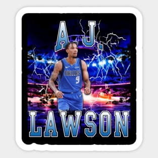 A.J. Lawson Sticker